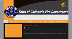 Desktop Screenshot of chilhowiefire.org