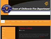 Tablet Screenshot of chilhowiefire.org